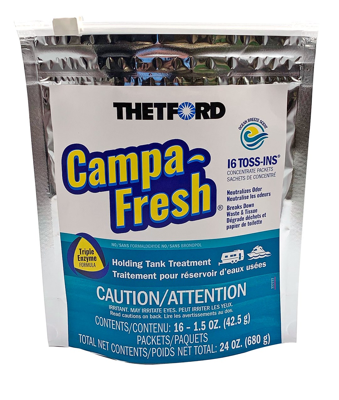 Product of Thetford 96698 Ocean Breeze Scent Waste Holding Tank Treatment for 40 Gallon Tanks