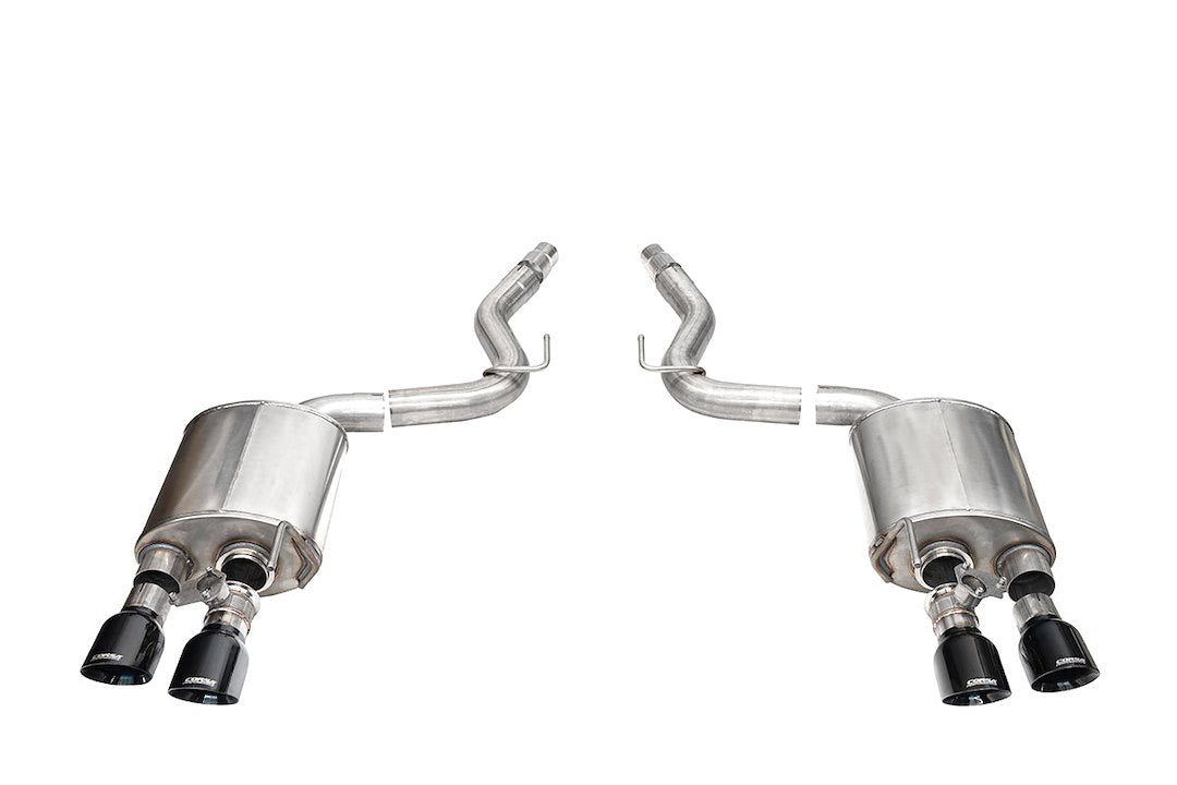Product of Corsa Performance 21267BLK Sport Valve Axle Back System Exhaust System Kit