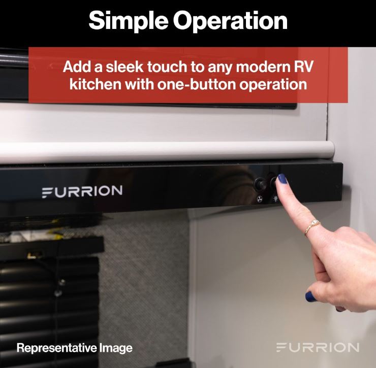 Product of Furrion Llc Fho23sacr-Bl Stove Vent Hood