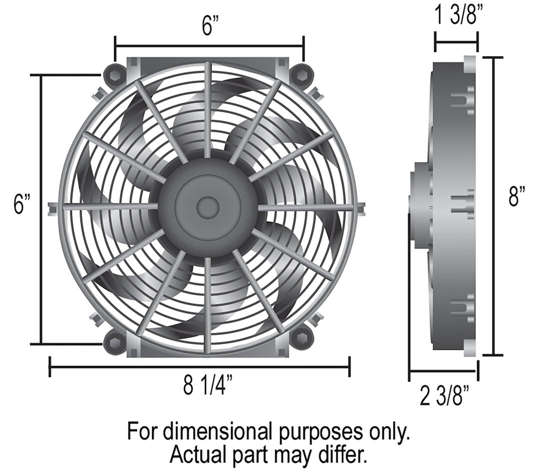 Product of Derale 16508 Cooling Fan