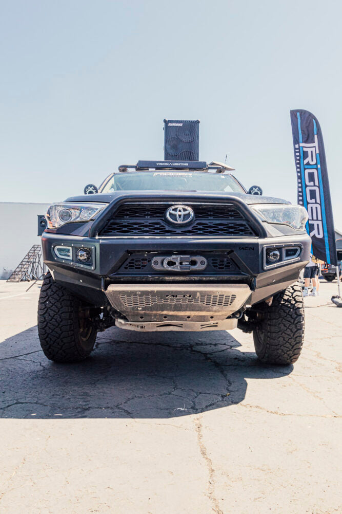 Product of Advanced Accessory Concepts 48002640 AFN4x4 Steel Powder Coated Bumper