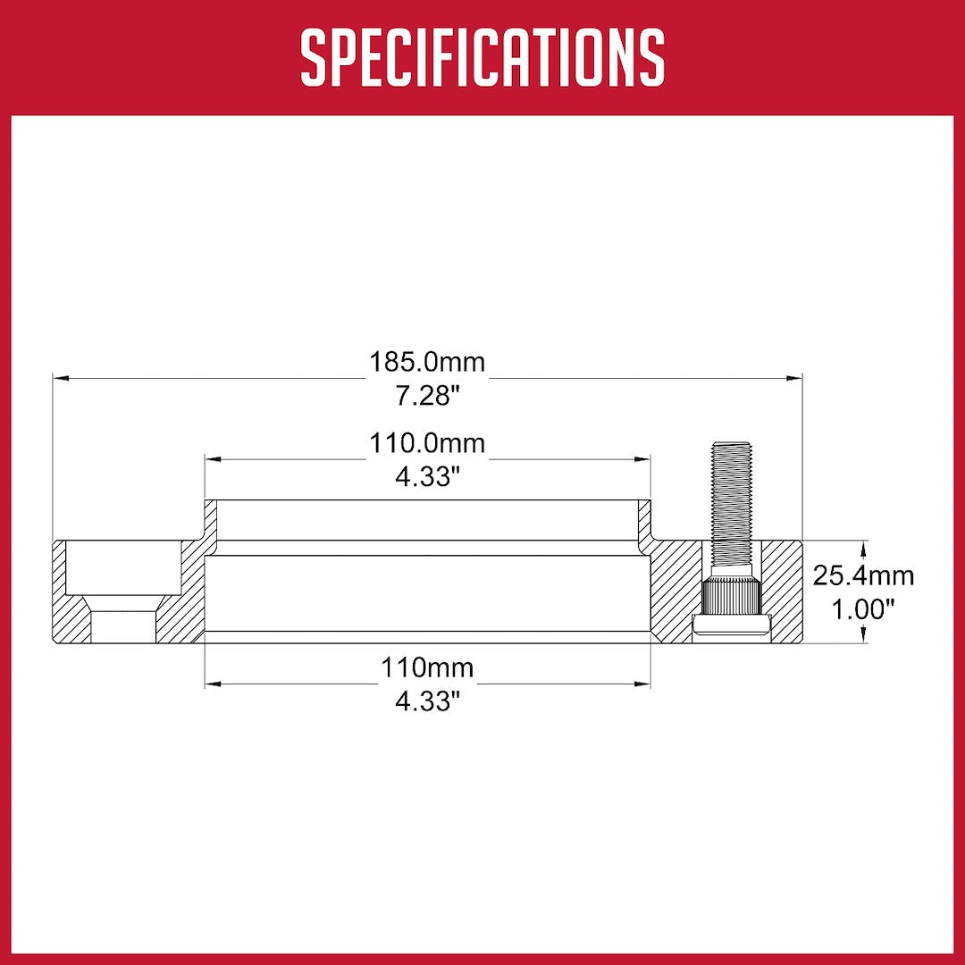Coyote Wheel Accessories 5150-5150h-A110 Wheel Adapter||5150-5150h-A110_Specs.Jpg||90||rev05150ha110||2259520