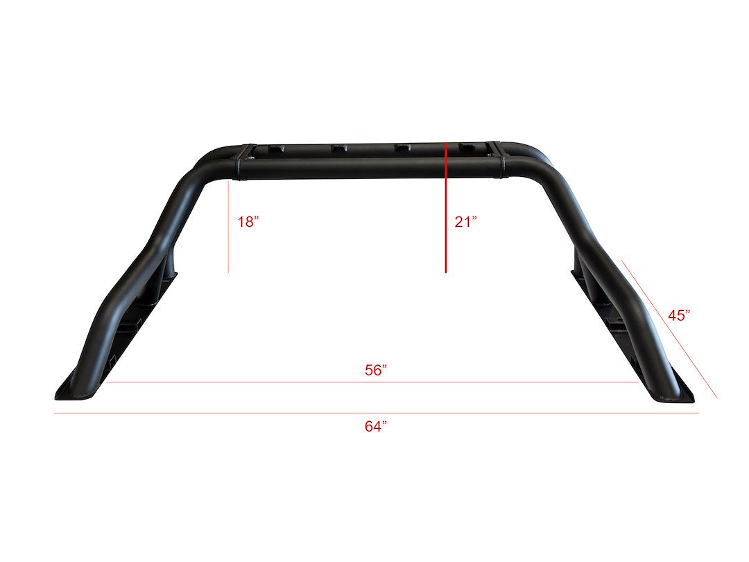 Product of Armordillo 7180345 Tubular Powder Coated Steel Truck Bed Bar
