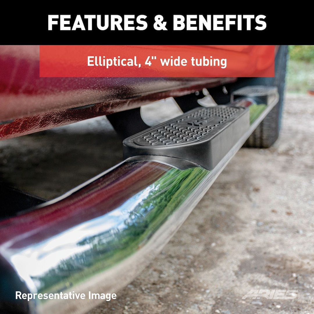 Product of Aries S225041-2 Nerf Bar With Surface Steps