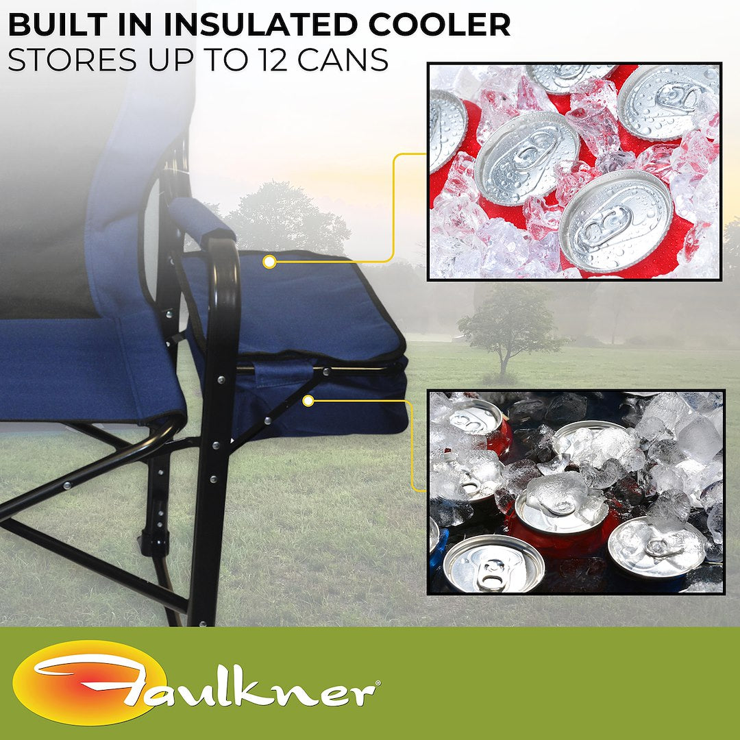 Faulkner 49581 Camping Chair||flk_49581_El Capitan Director Chair_Blue Black_B2c_6.Jpg||90||flk49581||1608951