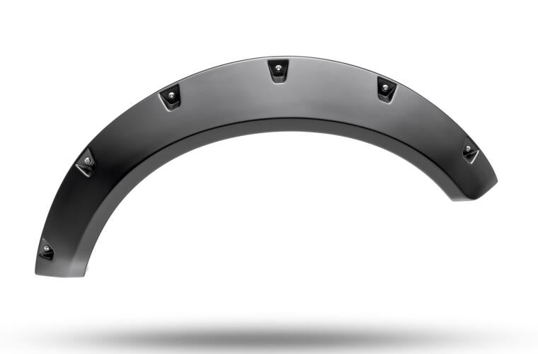 Product of Bushwacker 20960-02 Pocket Style/ Exposed Fasteners Black Fender Flare - Set Of 4