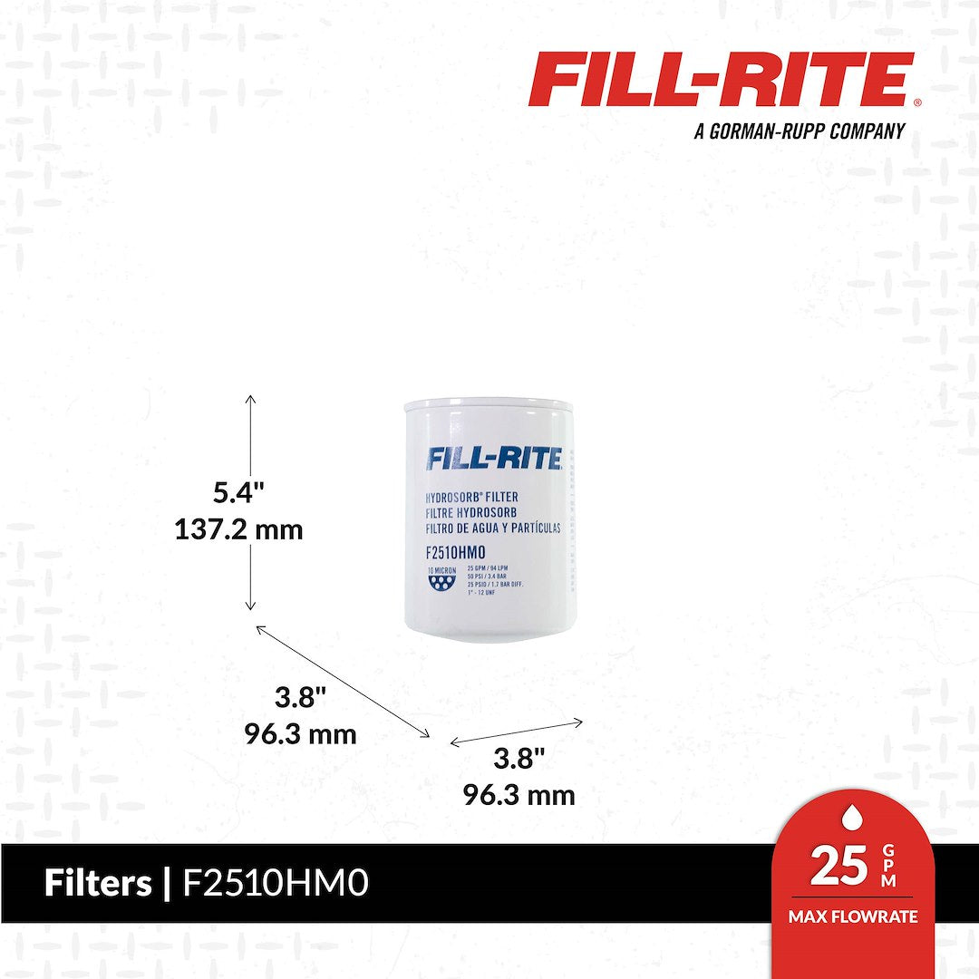 Product of Fill-Rite F2510hm0 Liquid Transfer Tank Pump Filter