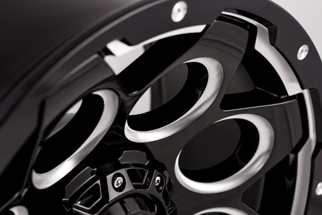 Product of Grid Wheels 18x9 Black With Natural Accents Wheel - Not Applicable Bolt Pattern