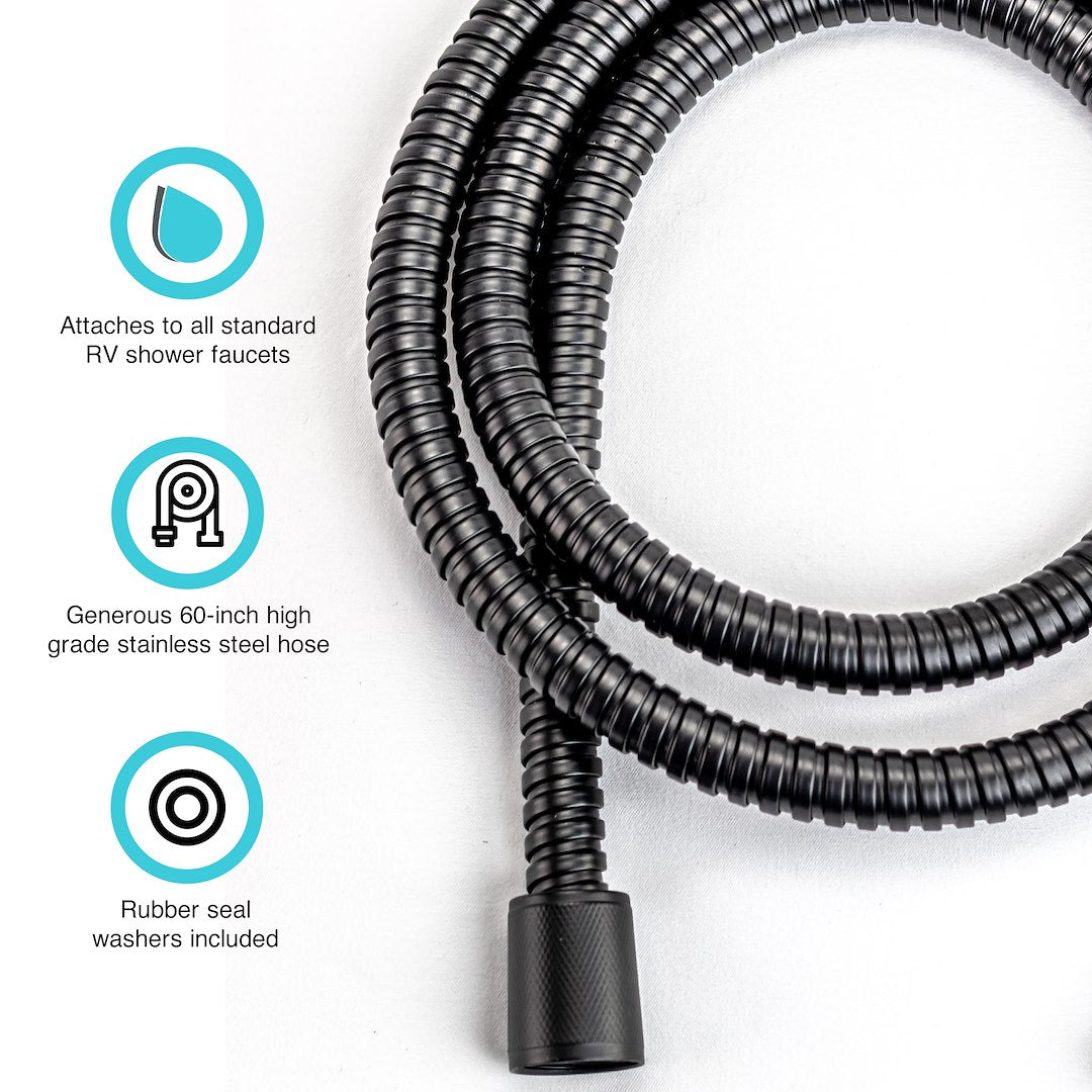 Dura Faucet Df-Sa200-Mb Shower Head Hose||df-Sa200-Mb-Fco.Jpg||87||d6udfsa200mb||964215