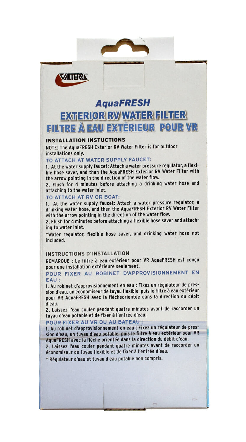 Product of Valterra A01-1132vp Fresh Water Filter