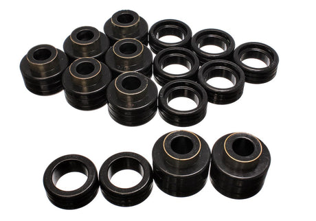 Product of Energy Suspension 3.4122G Black Polyurethane Body Mount Bushings
