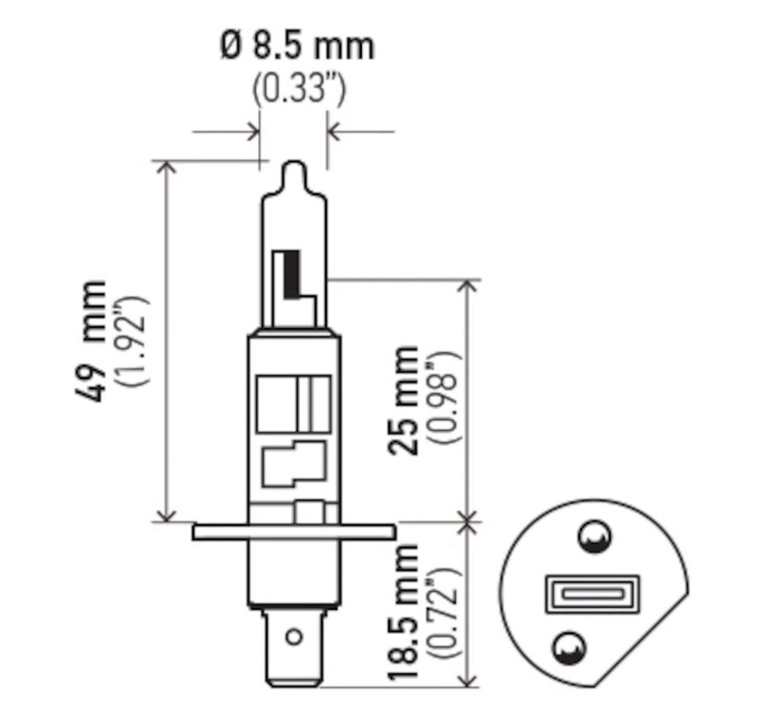 Product of Hella 002089541 Headlight Bulb