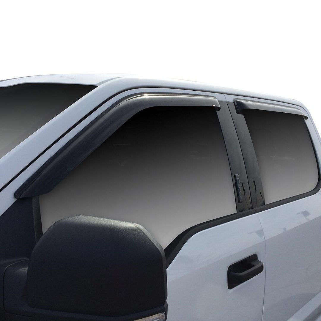 Product of Westin Automotive 72-37444 Wade Wind Deflectors - Slim Design Outside Channel Rainguard