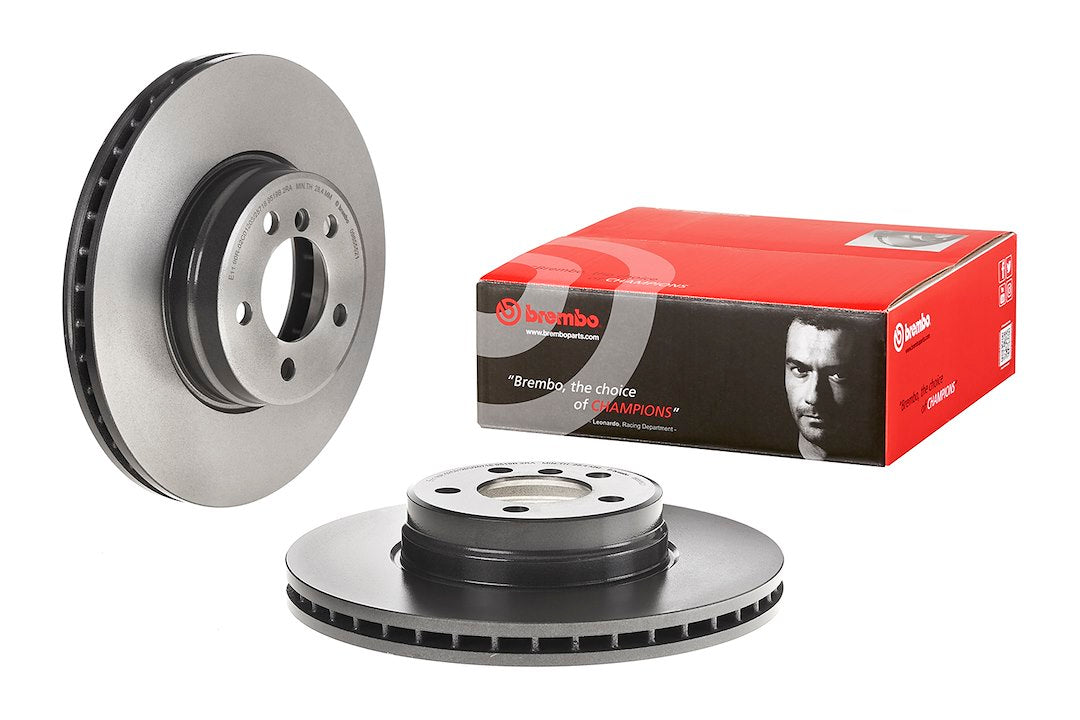 Product of Brembo 09855521C02 Vented 1 Piece Brake Rotor