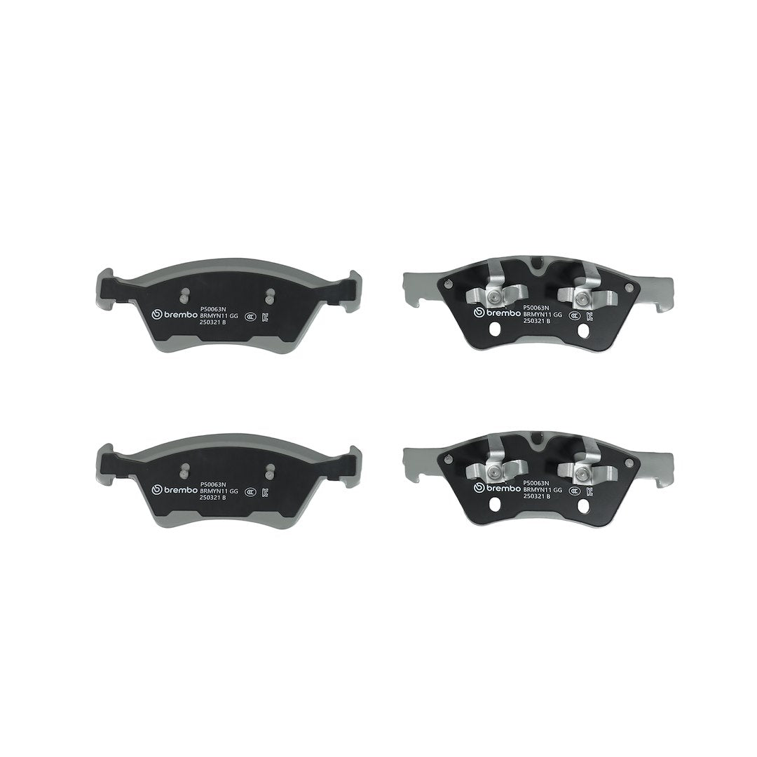 Brembo P50063n Brake Pad||p50063n_Bac.Jpg||87||brmp50063n||1753423