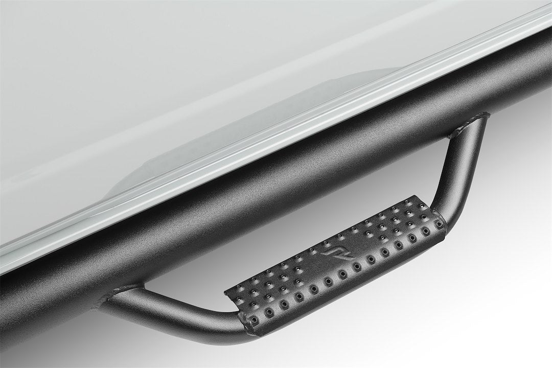 Product of N-Fab F2156B-TX W2W Series Nerf Bar With Drop Down Steps