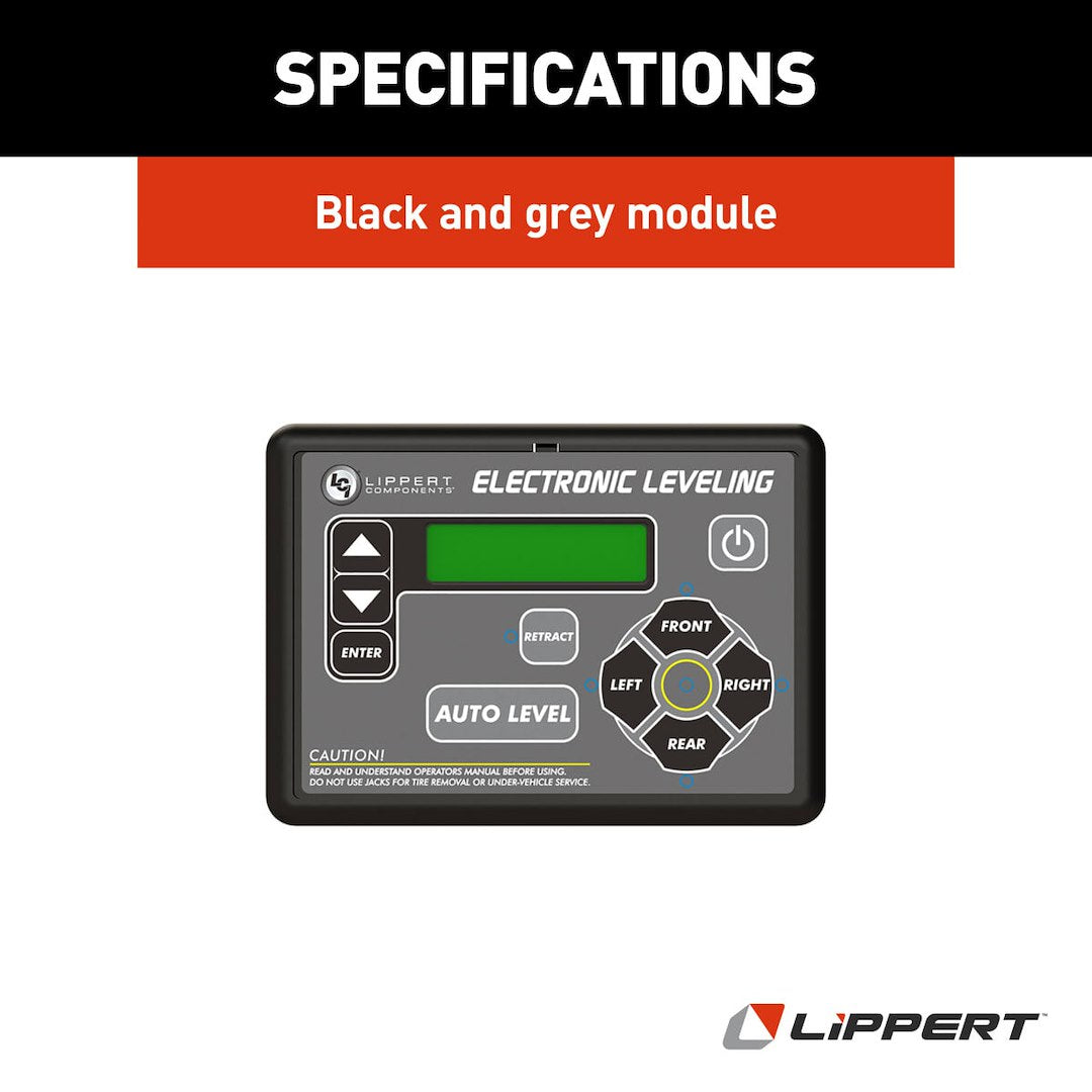 Product of Lippert Components 421484 Leveling System Touchpad