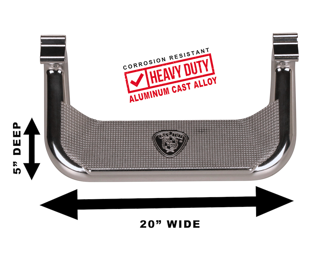 Product of Carr 128222 Polished Aluminum Truck Step