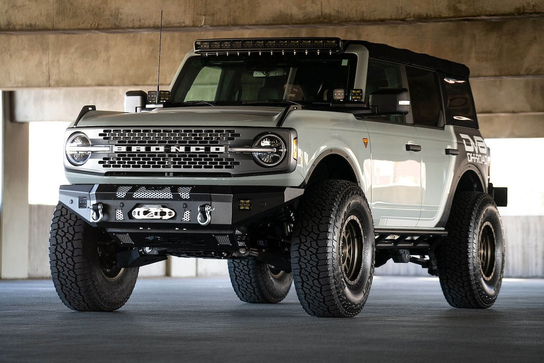 Product of DV8 Offroad FBBR-01 Steel Powder Coated Bumper