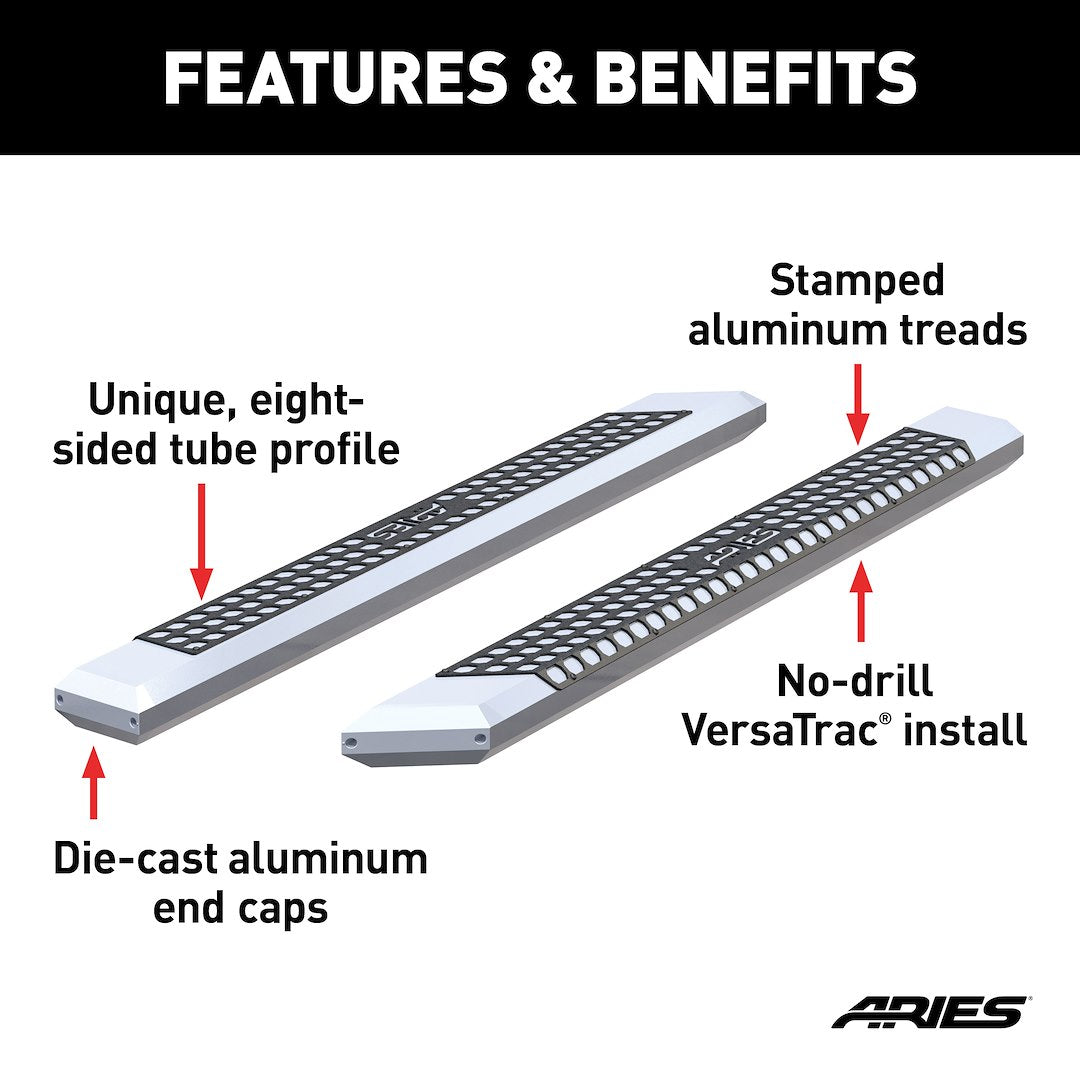 Product of Aries 2055875 AdvantEDGE ™ Running Board