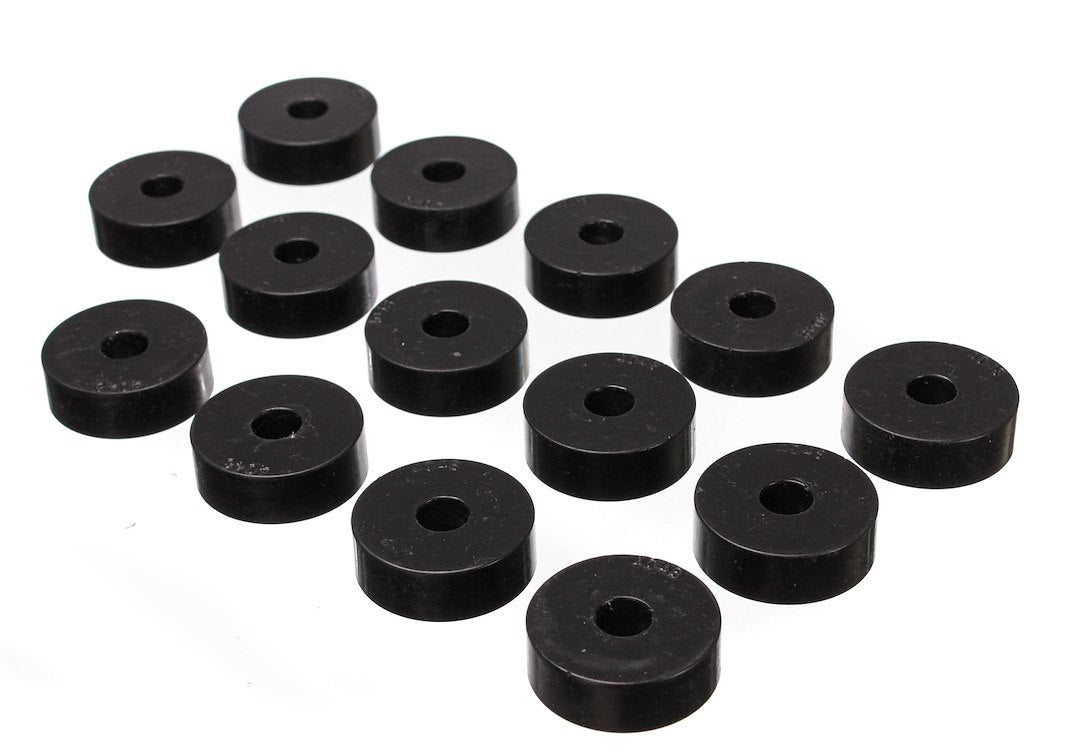 Product of Energy Suspension 2.4101G Black Polyurethane Body Mount Bushings