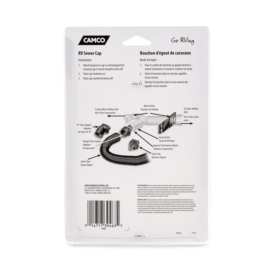 Camco 39463 Sewer Cap||39463_4.Jpg||89||c1w39463||926256