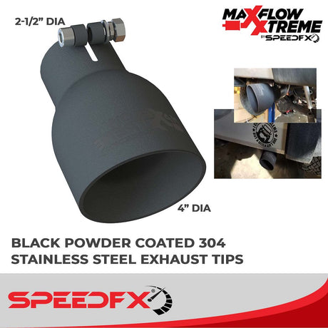 Product of SpeedFX 50600 MaxFlow Xtreme Axle Back System Single Exhaust System Kit