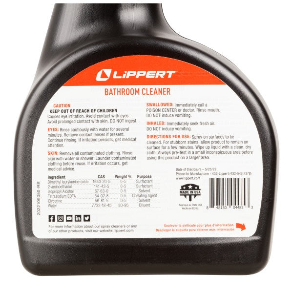Product of Lippert Components 2022013921 Multi Purpose Cleaner