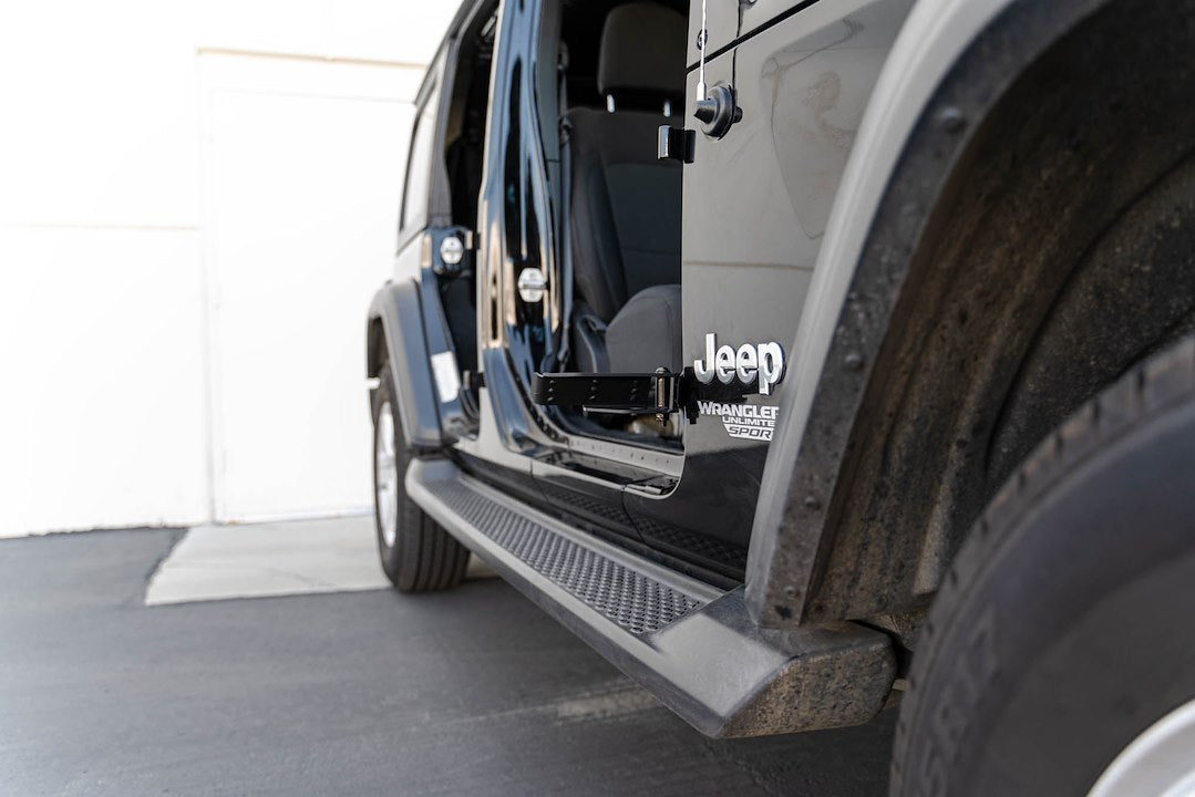 Dv8 Offroad Stjl-05 Foot Peg||2007-2023-Jeep-Wrangler-Jk-Jl-Gladiator-Jt-Foot-Pegs_Installed-10.Jpg||95||dv8stjl05||1629389