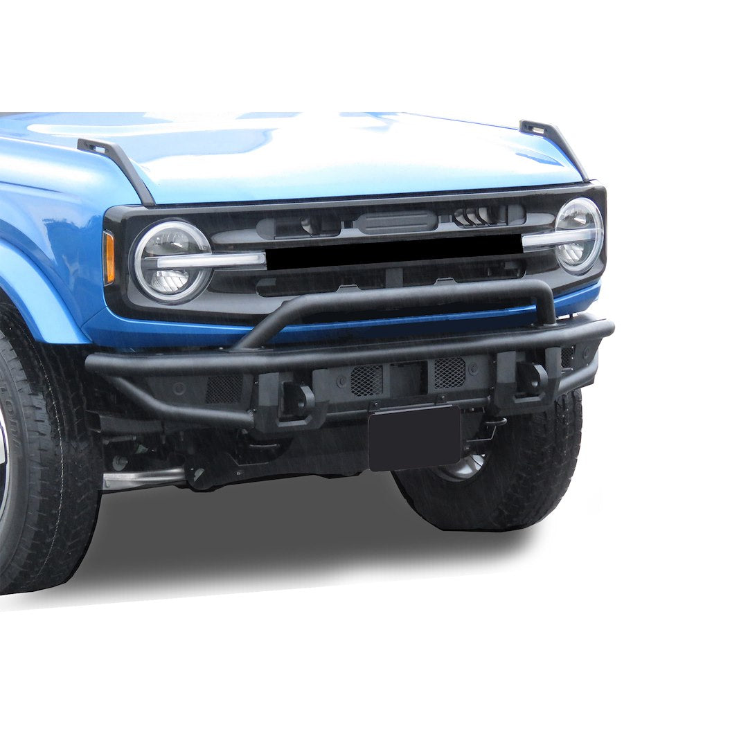 Product of Black Horse Offroad AFB-FB22LD Armour Steel Powder Coated Bumper
