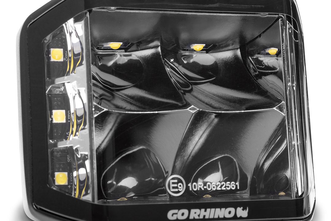 Go Rhino 750700321scs Driving/ Fog Light||go-Rhino-Blackout-Series-Cube-Lights-750700321scs-Onwhite-Onwhite-1054.Jpg||90||g260700321scs||1060376