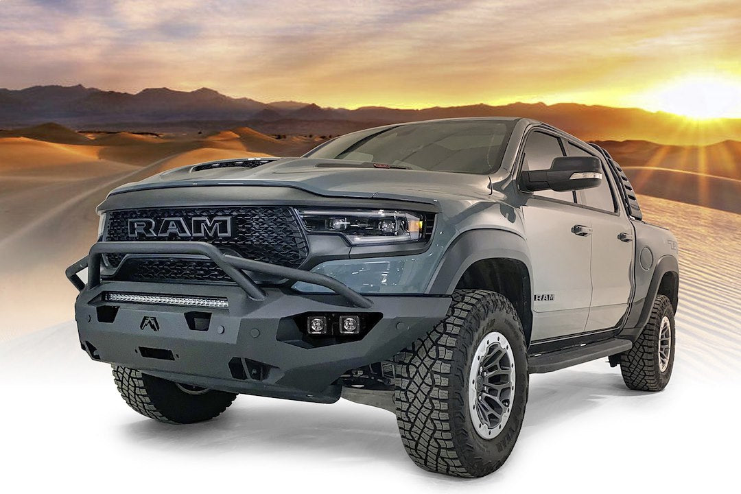 Product of Fab Fours DX21-X5552-1 Matrix Series Steel Powder Coated Bumper