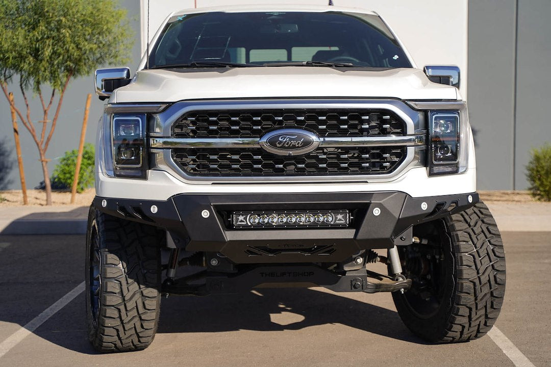 Product of Addictive Desert Designs F190300010103 Black Label Steel Powder Coated Bumper