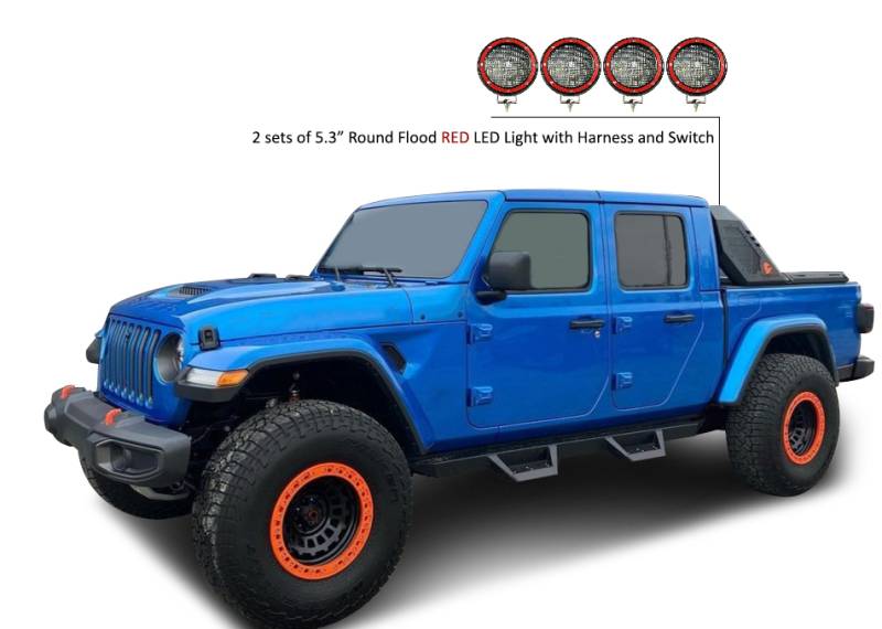 Black Horse Offroad Virb09b-Plfr Truck Bed Bar||virb09b-Plfr_10.Jpeg||94||blkvirb09bpfr||2239577