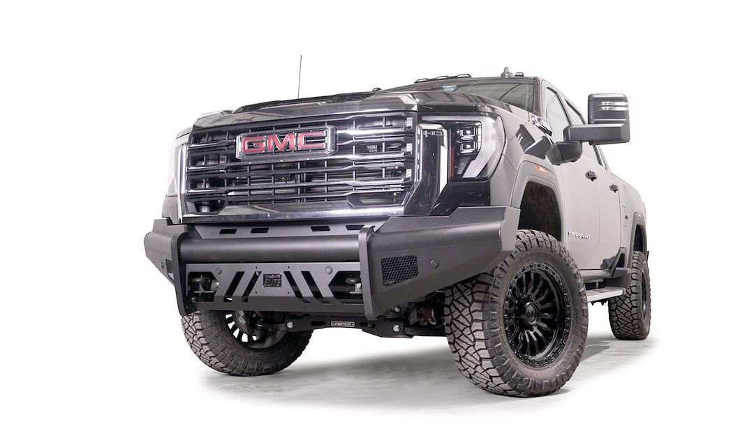 Product of Fab Fours GM24-Q6261-1 Elite Steel Matte Powder Coated Bumper