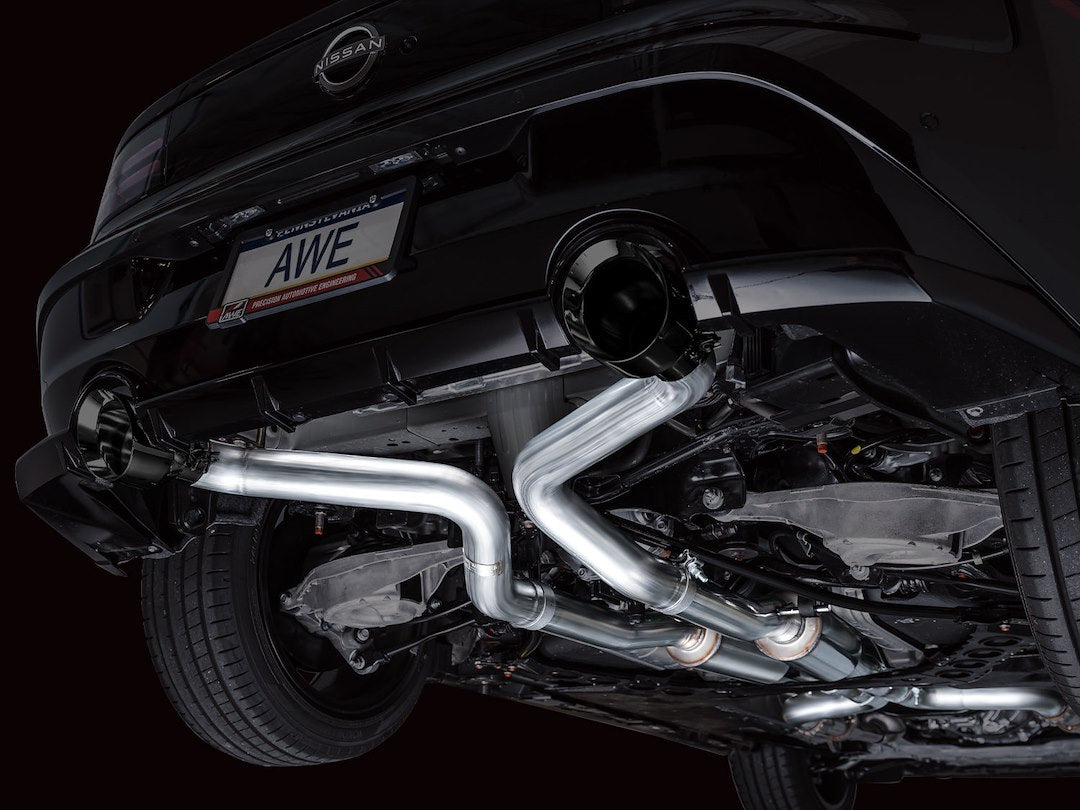 Product of AWE Tuning 3020-33400 Track Edition Cat-Back System Dual Exhaust System Kit