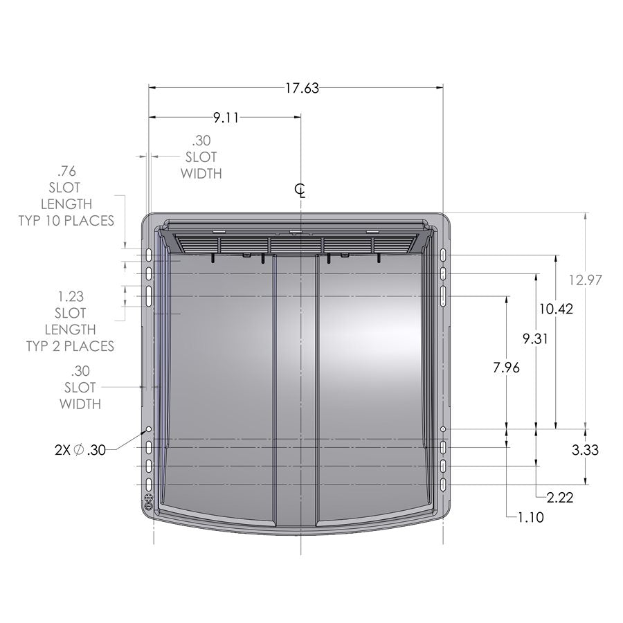 Camco 40431 Roof Vent Cover||40431_7.Jpg||92||c1w40431||1262125