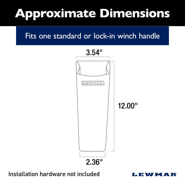 Lewmar 29140020 Sailboat Winch Handle Holder||29140020_1.Jpg||86||lew29140020||1756857