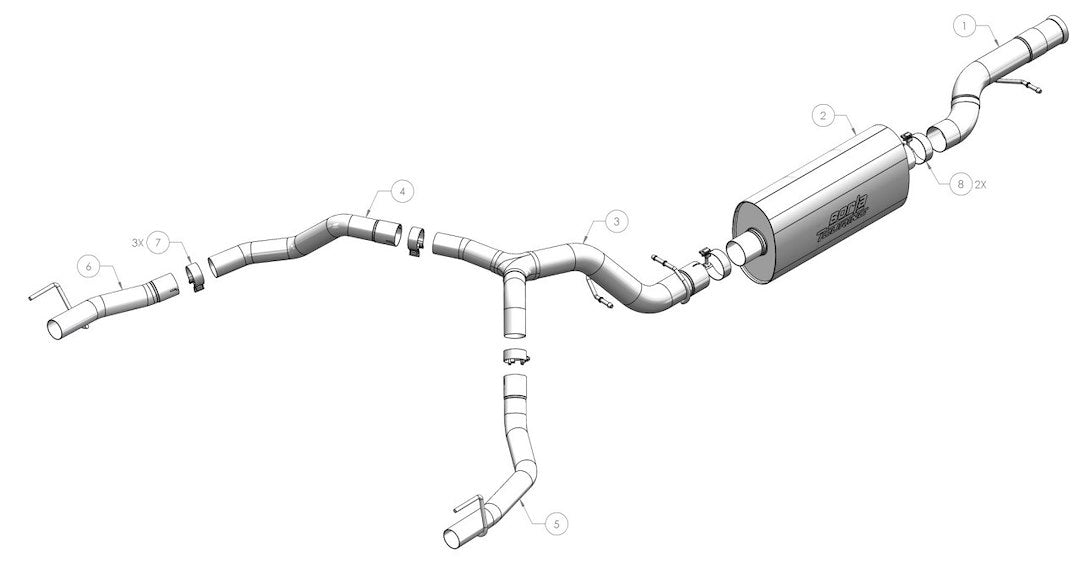 Borla 140890 Exhaust System Kit||140890_1.Jpg||86||b25140890||2111474