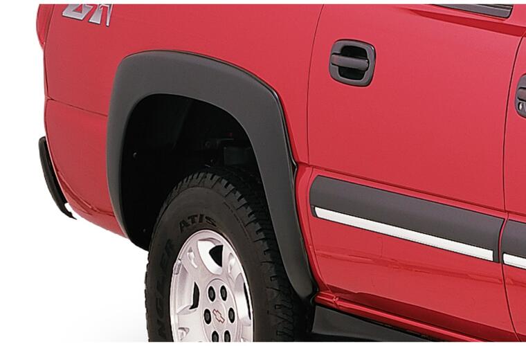 Product of Bushwacker 40933-02 Non-Exposed Fasteners Black Fender Flare - Set Of 4