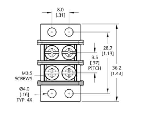 Egis 2220-02 Wire Terminal Block||2220-02_2.Png||87||egi222002||2344886