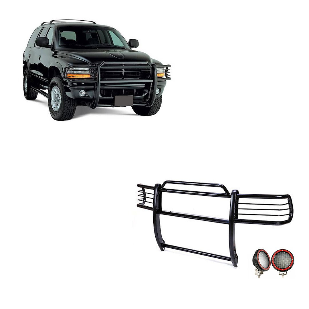 Product of Black Horse Offroad 17BH23MA-PLFR Grille Guard