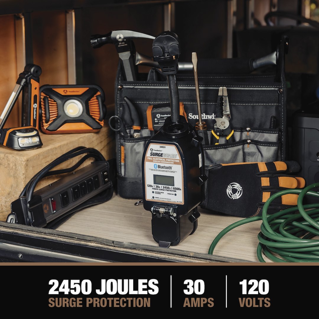 Product of SouthWire Corp. 34931 240 Volt 30 Amp Surge Protector