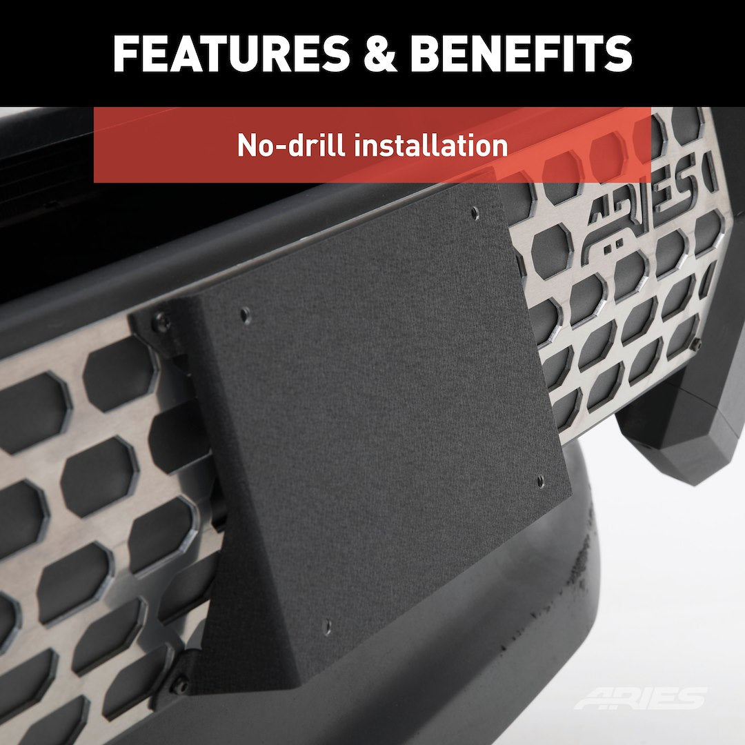 Product of Aries 2169000 License Plate Bracket