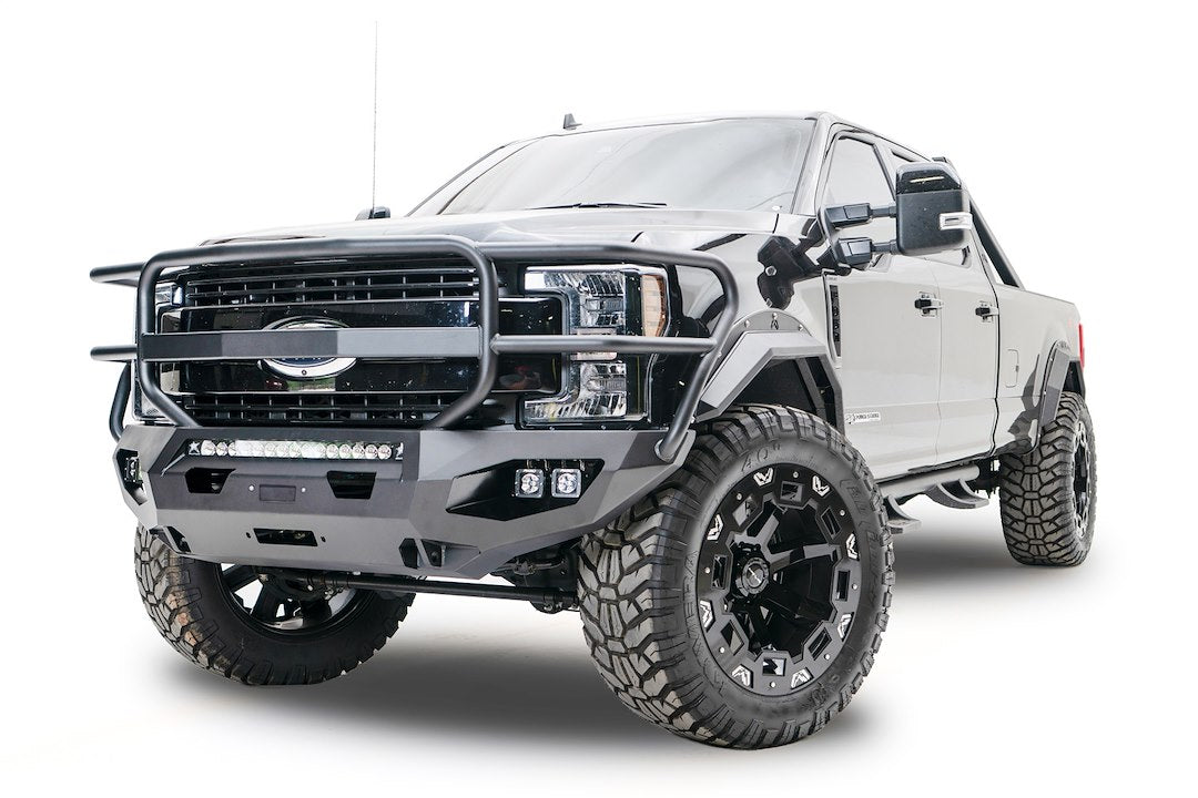 Product of Fab Fours FS17-X4160-1 Matrix Series Steel Powder Coated Bumper