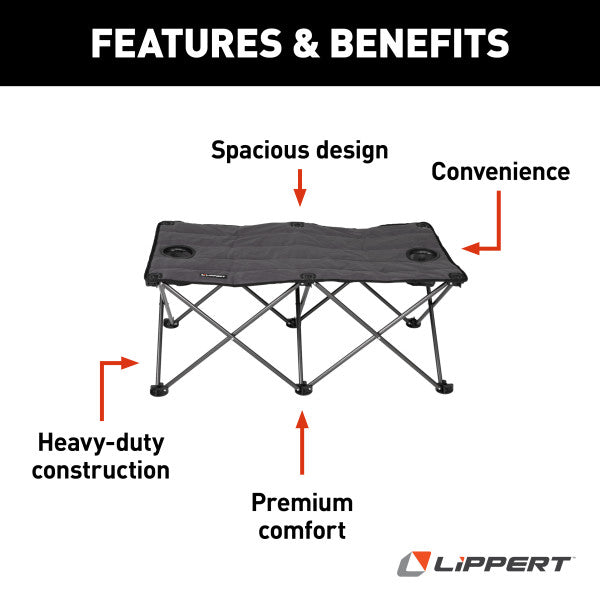Product of Lippert Components 2021123295 Camping Ottoman