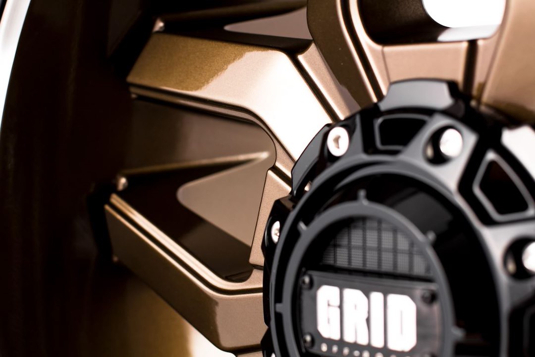 Product of Grid Wheels 17x9 Bronze With Black Lip Wheel - Not Applicable Bolt Pattern