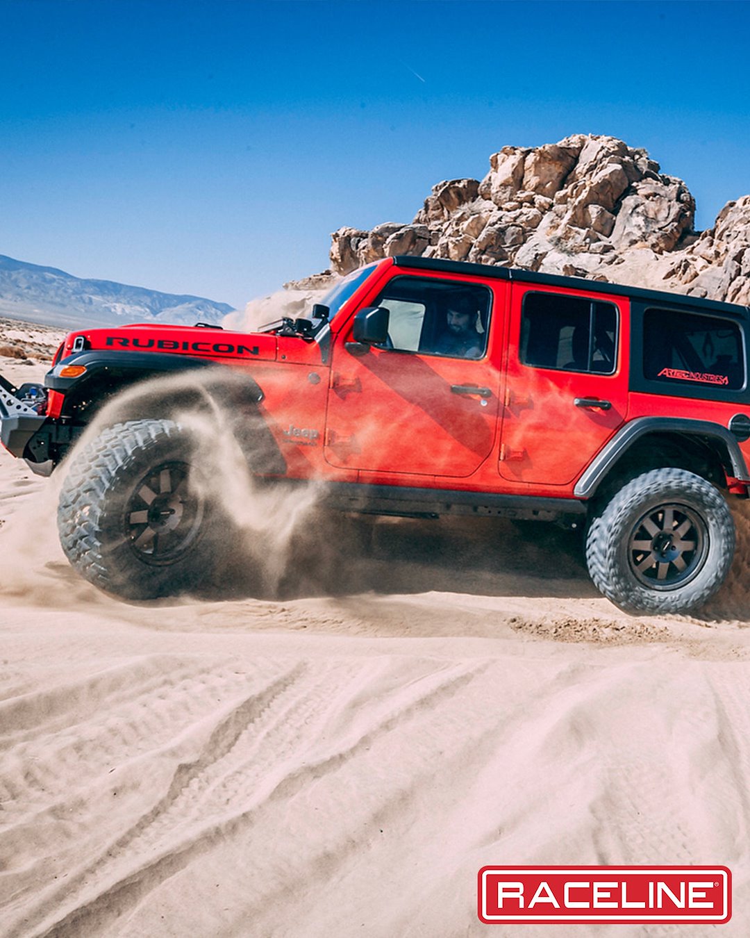 Product of Raceline 18x9 Gun Metal Wheel - 6x5.50 Bolt Pattern