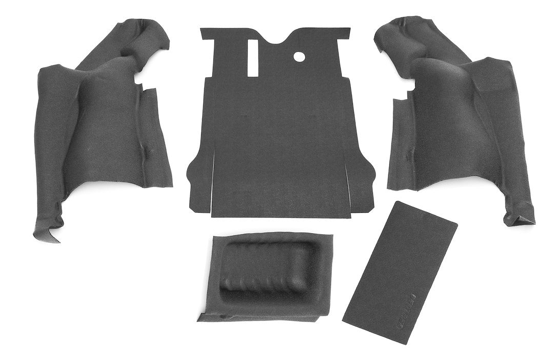 Product of BedRug BTJK11R2 Dark Gray Direct-Fit Carpet