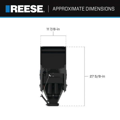 Reese 94920 Fifth Wheel Trailer Hitch Pin Box||94920_C.Png||95||r3494920||1586331